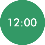 12時00分