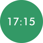 17時15分